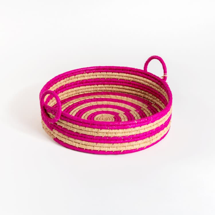 סלסלת לחם קלועה