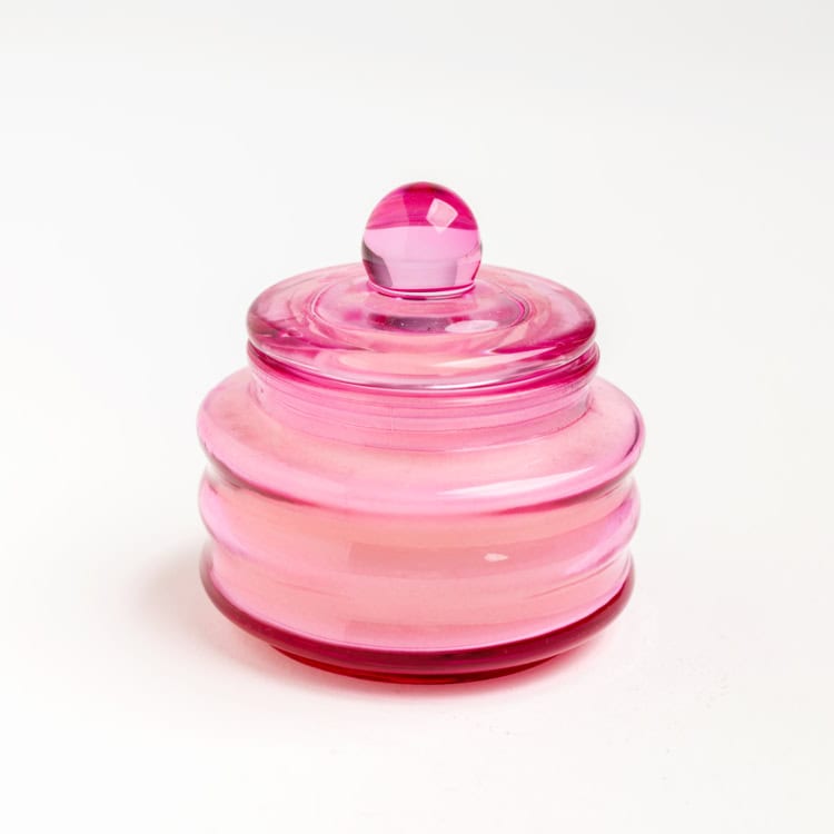 נר בכלי זכוכית | אפרסק מדברי