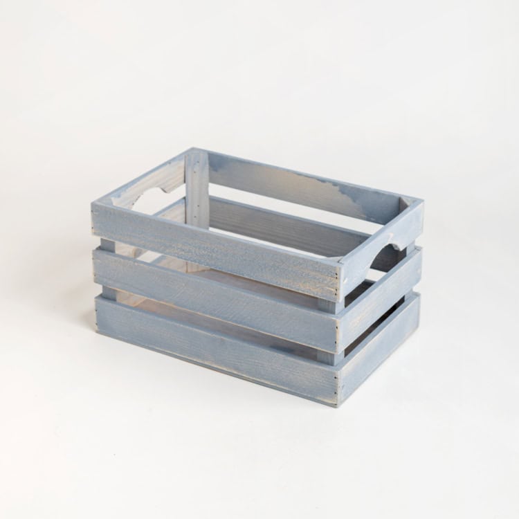 ארגז עץ תכלת | משלוח מוזל