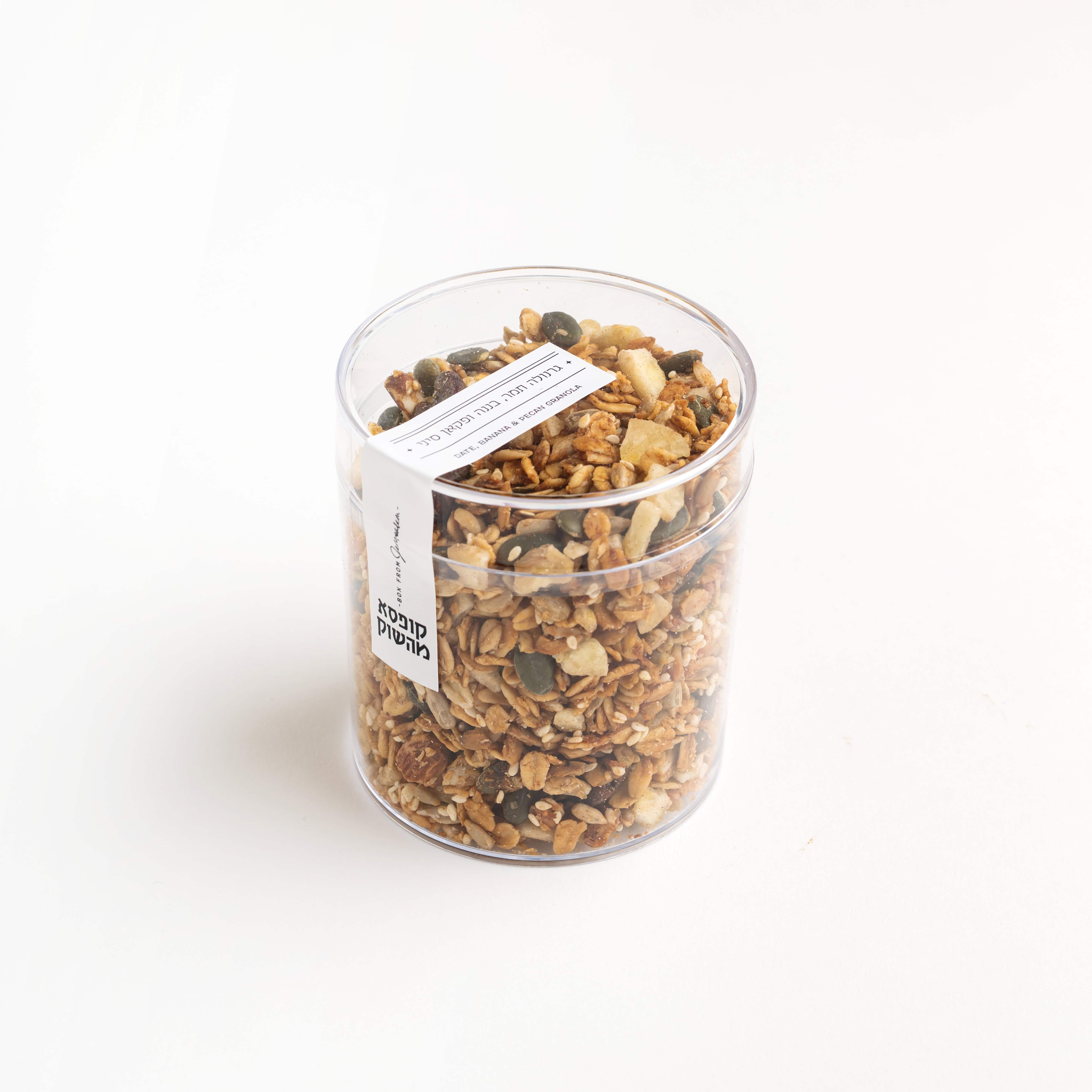 גרנולה תמר, בננה ופקאן סיני