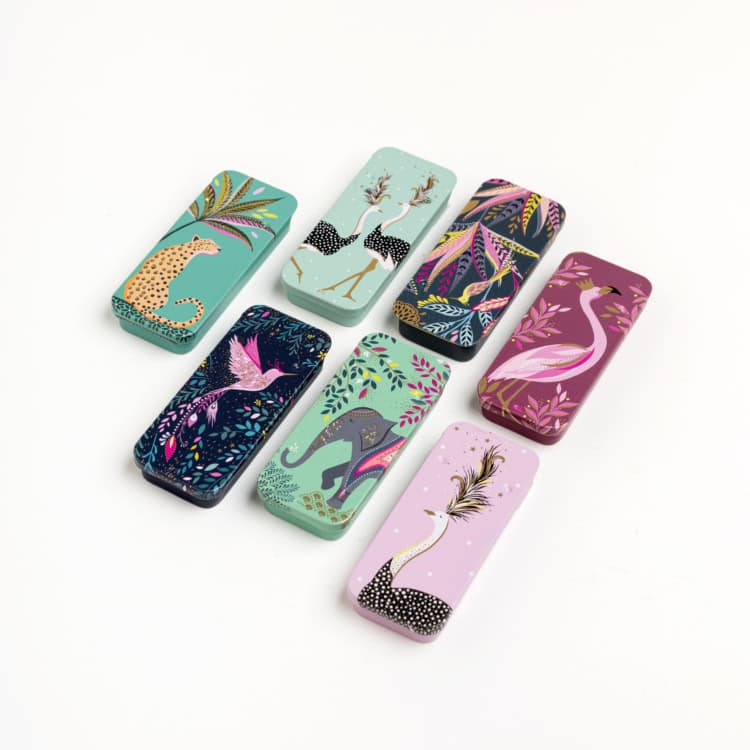 קופסת פח מיני | דוגמאות משתנות