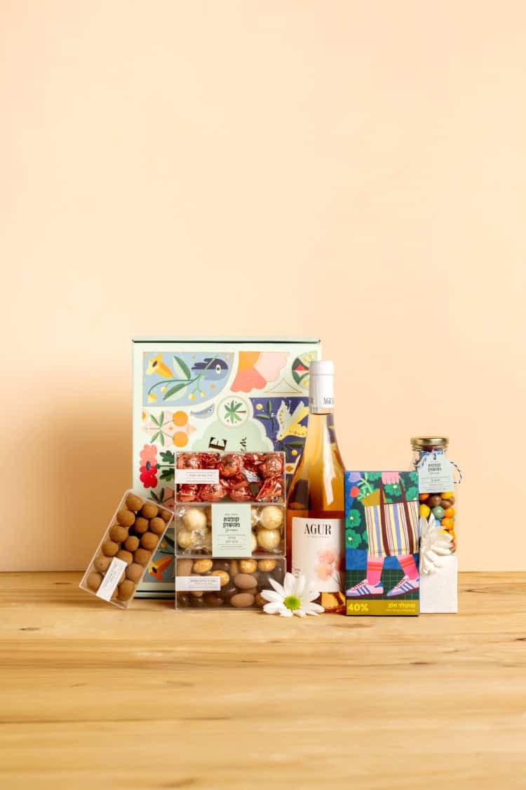 מארז פסח יין ושוקולד