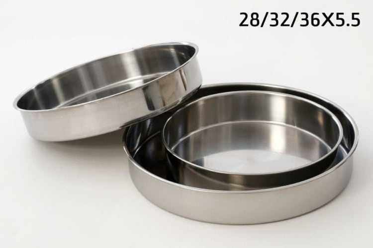 שלישיית מגשים/תבניות לתנור | אלומניום